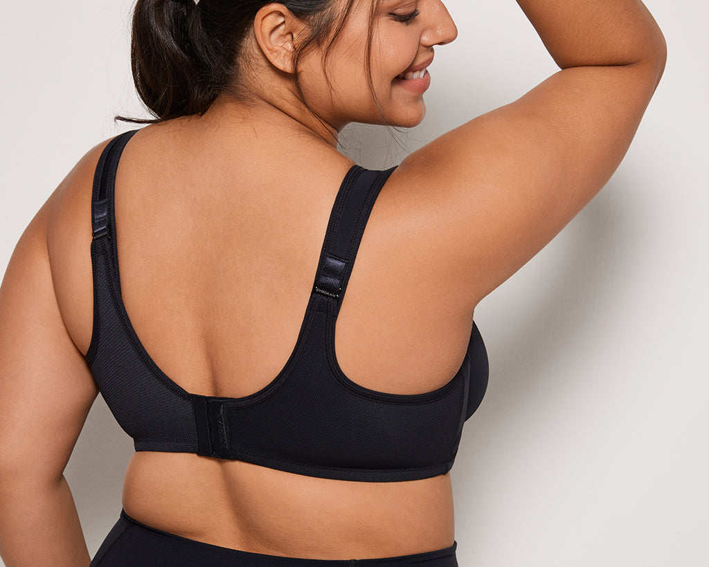 Women's High Impact Sports Bra Black @model_info:A4