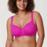 Women's Seamless Underwire Bra Rose Purple
