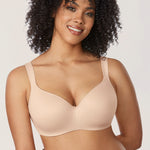 Women's Seamless Underwire Bra Beige