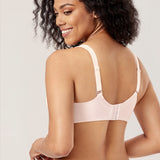 Women's Seamless Underwire Bra Rose White