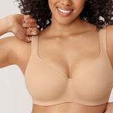 Women's Seamless Underwire Bra Soft Tan