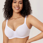 Women's Seamless Underwire Bra White