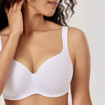 Women's Seamless Underwire Bra White