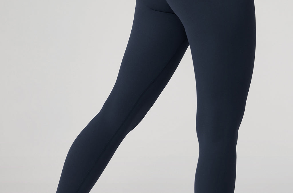 Women's Hugcurve No Front Seam Leggings 25" Twilight Blue