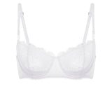 Women's Lace Balconette Underwire Bra White