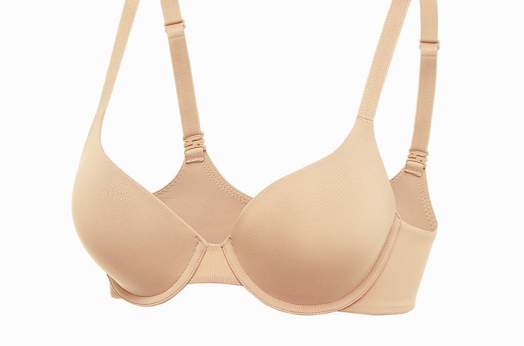 Women's Plunge Contour Bra Warm Beige