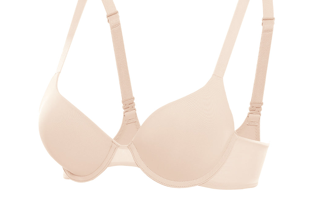 Women's Plunge Contour Bra Beige