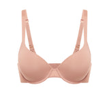 Women's Plunge Contour Bra Cream Coffee