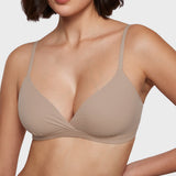 Women's Crossover Bralette Black