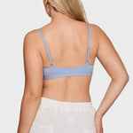 Women's Soft Triangle Bralette Moonlight Blue