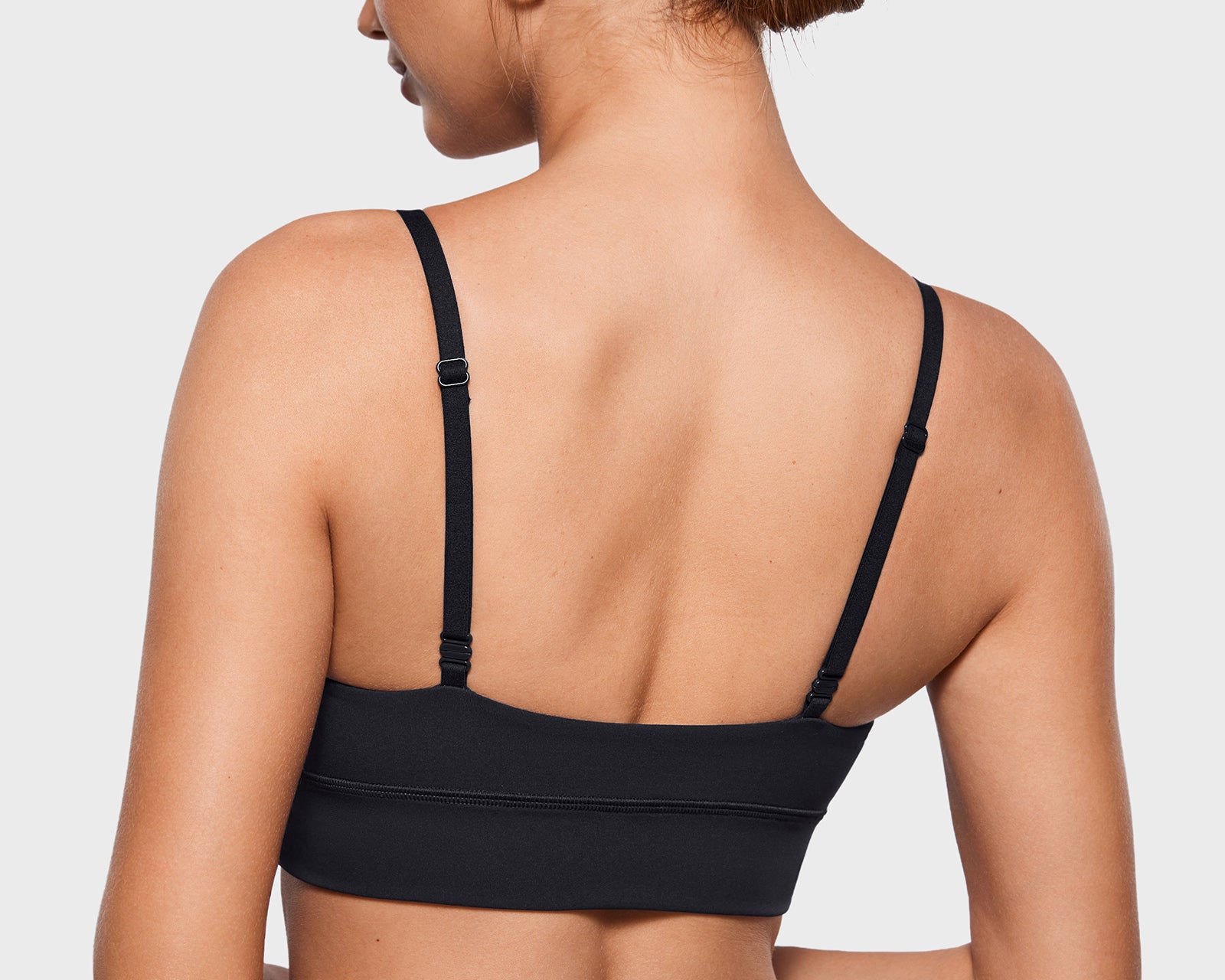 Women's Inbarely® Outwear Longline Triangle Bralette Black