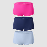 Women's Soft Mid Waist Boy Shorts 3 Pack Chic 5 (3pack)