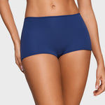 Women's Soft Mid Waist Boy Shorts 3 Pack Chic 5 (3pack)