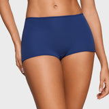Women's Soft Mid Waist Boy Shorts 3 Pack Chic 5 (3pack)