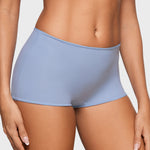 Women's Soft Mid Waist Boy Shorts 3 Pack Chic 5 (3pack)