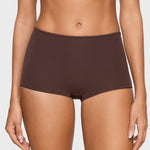 Women's Soft Mid Waist Boy Shorts 3 Pack Hazelnut (3pack)