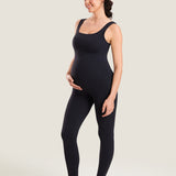 Women's Natrelax® Sleeveless Maternity Jumpsuit Black