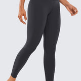 Women's Double Waistseam Leggings 25" Black