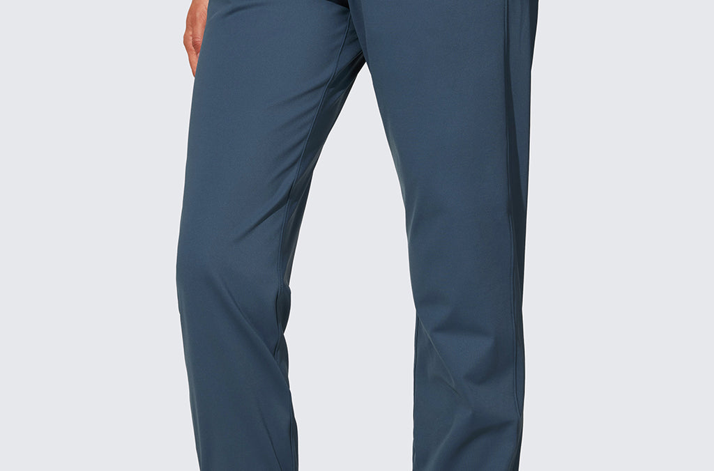 Women's Stretch Drawstring Jogger with Pockets 28'' Milky White