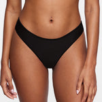 Women's Stretchy Low Rise Thongs 3 Pack Basic 3 (3pack)