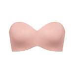 Women's Silicone-Free Strapless Bra Blush Beige