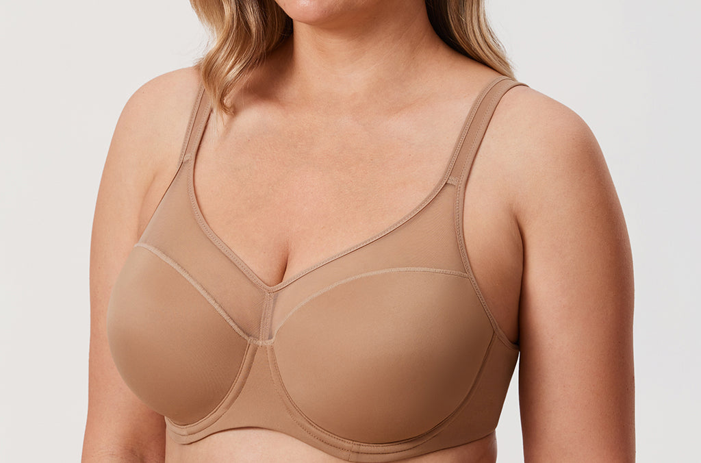 Women's Natural Shape T-shirt Bra Gravel Beige