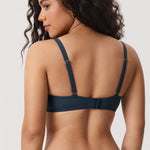 Women's Sheer Mesh Balconette Bra Sargasso