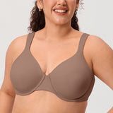 Women's Inbarely® Lift Full Coverage Seamless Bra Brown Purple