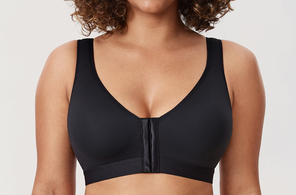 Women's Lightly Padded Posture Bra Black