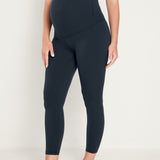 Women's Super High Waist Maternity Leggings 25" True Navy